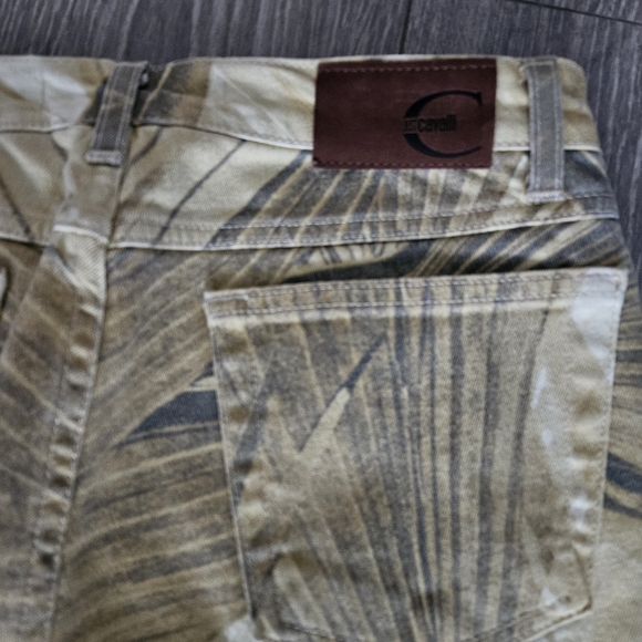 Just Cavalli Palm Tree jeans Y2K/Vintage - Picture 8 of 8